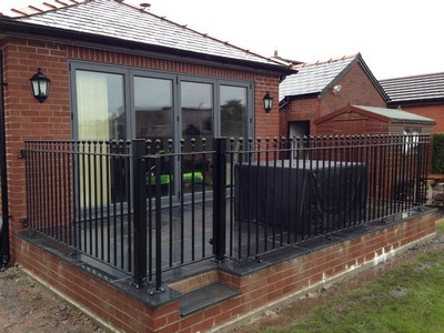 Gates and railings in Southport